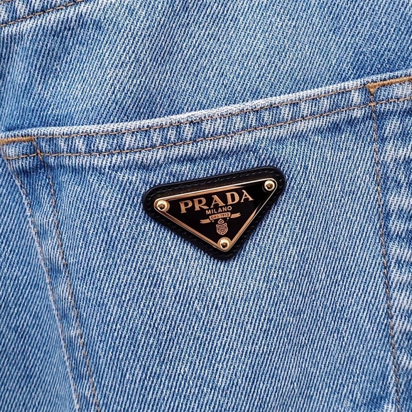 Prada Light Blue Ankle Jeans - Picture 3 of 9